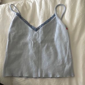 brandy blue lace tank
